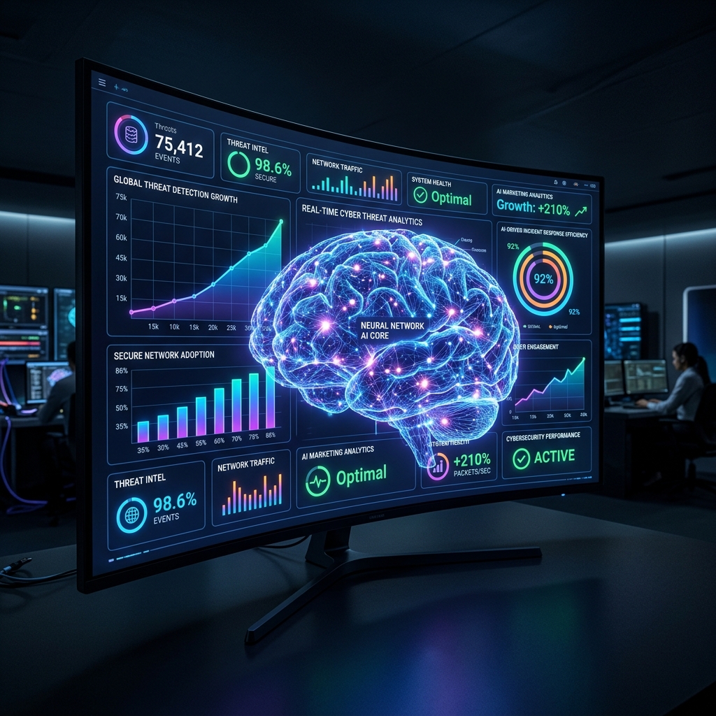 Futuristic Tech Dashboard